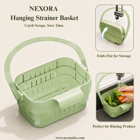 Foldable Hanging Sink Drain Basket