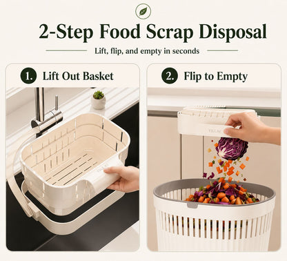 Foldable Hanging Sink Drain Basket